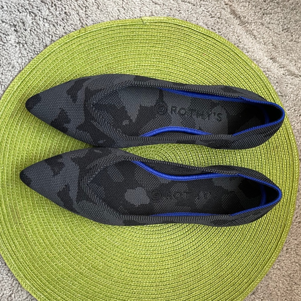Rothy’s Dark camo grey